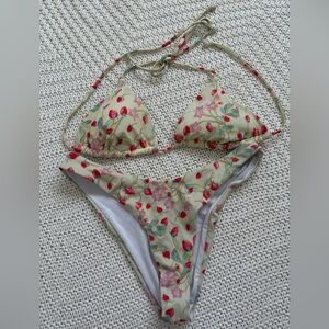 Victorias Secret Strawberry Fields Bikini